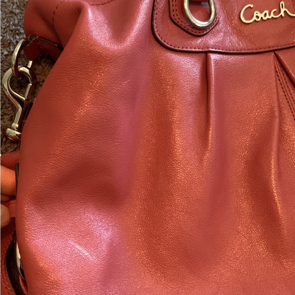 Coach mauve purse